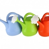 Plastic gieter met bloemenpatroon