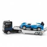 Trekkend autootje met pull-back aandrijving