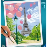 CreArt schilderen op nummer – Lente in Parijs