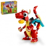 LEGO Creator 3-in-1 31145 Rode Draak