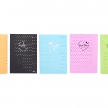 Gelijnd A4-notitieboek met 40 bladen en puntjes