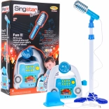 Kinderkaraokeset met microfoon en standaard