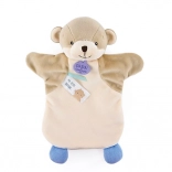 Pluchen handpop otter, 25 cm