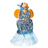Carnavalsset zeemeermin - jurk en hoofdband