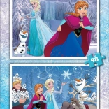 EDUCA Puzzel Frozen 2x48 stukjes