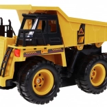 Op afstand bestuurbare vrachtwagen voor kinderen 3+ met kiepbare laadbak en geluiden