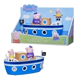 Peppa Pig – opa’s stoomboot speelgoedboot met figuren