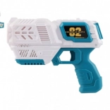 Bubbelpistool met navulling 19cm