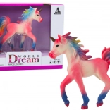 Verzamelfigurine kleine roze eenhoorn 8 cm