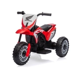 Elektrische kinderdriewieler Honda CRF 450R rood