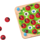 Houten multi-memory 3D lieveheersbeestjes