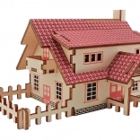 WOODCRAFT houten 3D-puzzel ranch