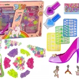 Kleurrijke set voor nagels en sieraden