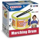 Marschtrommel met stokjes en draagriem