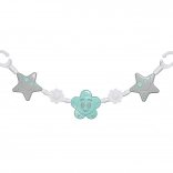 Hangspeeltje voor kinderwagen met zonnetje en sterretjes