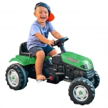 traptractor WOOPIE Farmer GoTrac met stille wielen