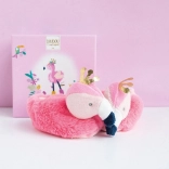 Cadeauset babyslofjes flamingo 0–6 maanden