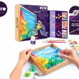 Okto 3D modelleerset Kalme oceaan 21 × 21 cm