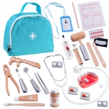 Houten kindertandartsset met accessoires