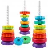 Educatieve spiraalvormige toren voor kinderen van WOOPIE