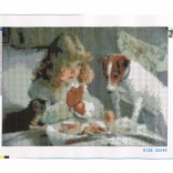 Diamantschilderen Wachten 30 × 40 cm