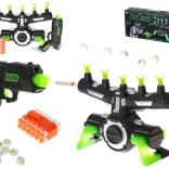 Schietspel met zwevende doelen DARK WARS – pistool met foamkogels