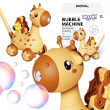 Woopie Giraffe 2-in-1 – bubbel duwloopwagen