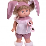 Iris pop met volledig vinyllichaam 38 cm