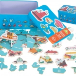 Puzzel in Blik Voertuigen