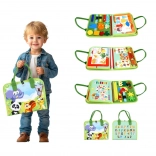 Sensorisch busy boek Safari 2Kids Toys