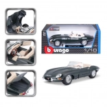 Bburago 1:18 Jaguar E Cabriolet (1961) groen 18-12046