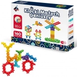 Blokjes van Kleine Genieën – bloemetjes en bolletjes, 160 delen