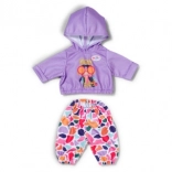 BABY born outfit met capuchon voor poppen van 43 cm
