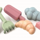 Androni 6-delige set zandvormpjes – patisserie