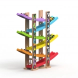 Grote houten racebaan – uitbreiding met 6 hellingen