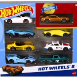 Set van 8 HOT WHEELS autootjes