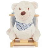 Bieco schommelende teddybeer met gevoerde zitting