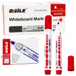Rode whiteboardmarkers, 12 stuks
