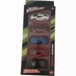 Set autootjes voor kinderen – 5 stuks