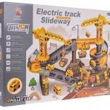 Mega bouwset bouwbaan met kranen en autootjes, 44 delen