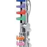 Klarinet zilver met 8 kleppen