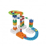 Knikkerbaan 63 delen van gerecycled plastic