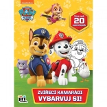 Kleurboek Paw Patrol Dierenvrienden