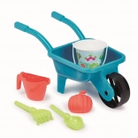 Tuin kruiwagen met gieter en emmer