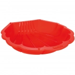 Woopie zandbak en zwembad schelp 3-in-1, rood
