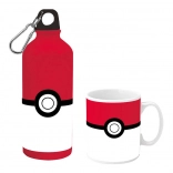 Set mok en fles met POKÉMON Poké Ball-motief