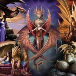 Puzzel Drakengezelschap 1000 stukjes