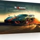 Onderlegger voor tafel met auto motief 60x40 cm