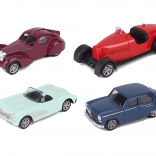 Vintage auto met terugtrekmechanisme 10,5 cm