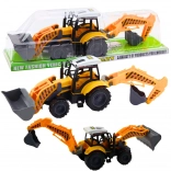 Grote gele graaflaadcombinatie met bewegende delen – speelgoed voor kinderen